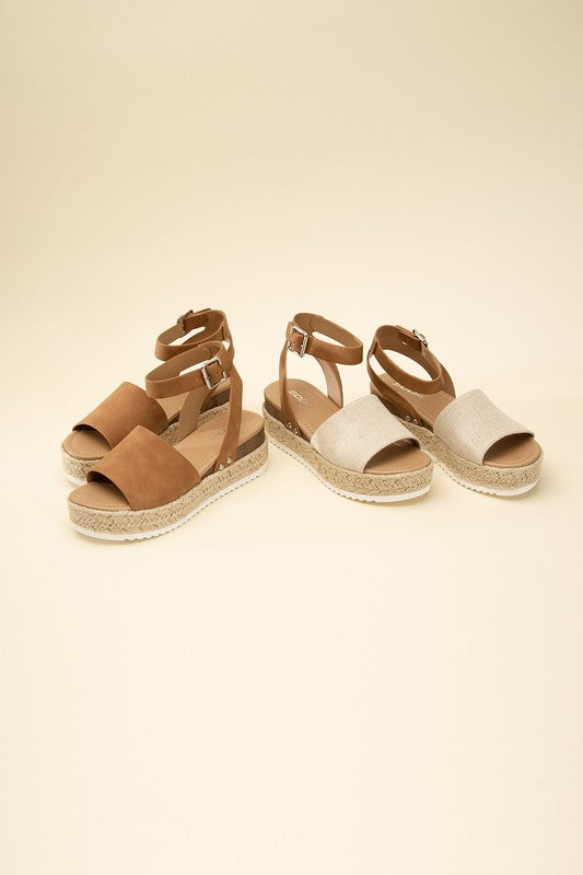 Ezra Ankle Strap Sandals