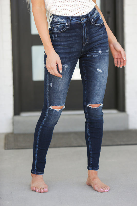 Kancan Gabriella High Rise Super Skinny Jeans