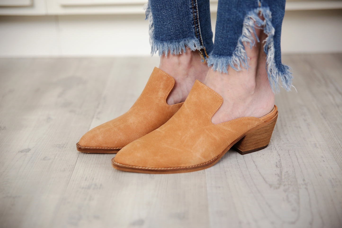 Block Heel Mules