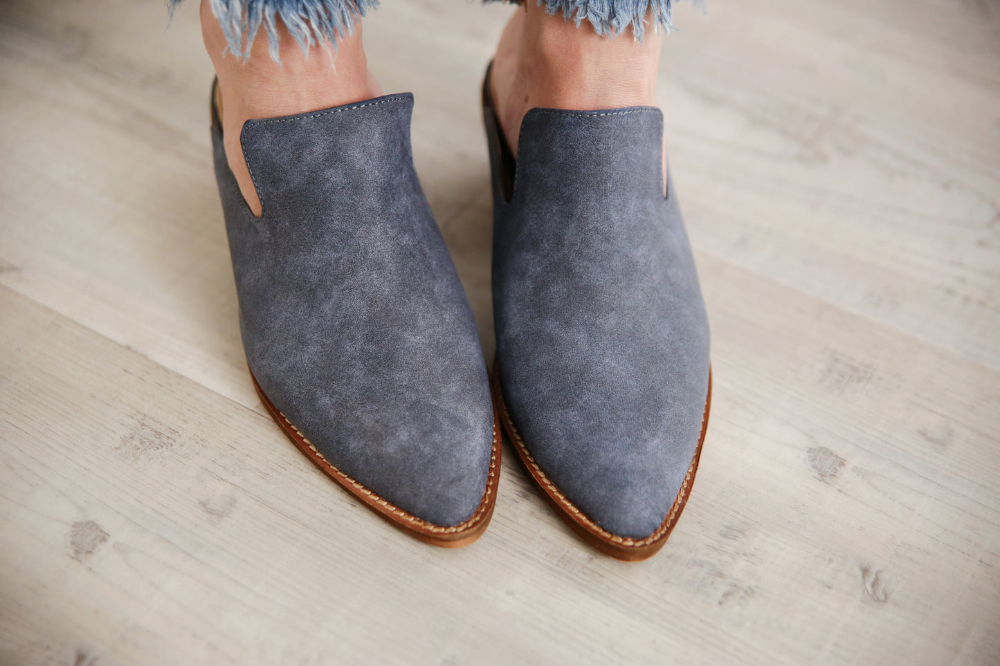 Block Heel Mules